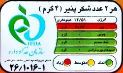 شکرپنیر دارچینی حسن زاده