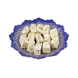 گز اعلا لقمه ای پسته بیدمشک 33 درصد مظفری