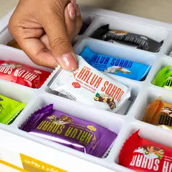 خرید حلوا سوهان مخلوط فاقد شکر و روغن مبرهن خوانسار- 450 گرم