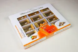 خرید حلوا سوهان بادامی 42 درصد فاقد شکر و روغن مبرهن خوانسار- 450 گرم