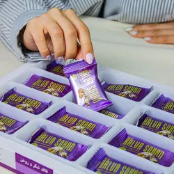 خرید حلوا سوهان گردویی 42 درصد فاقد شکر و روغن مبرهن خوانسار- 450 گرم