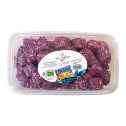 خرید لوکوم گل محمدی مغزدار تاج دشت تبریز - 900 گرم
