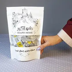 خرید حلوا مغزین چهار شیره بردسکن برند خانه انگور - 200 گرم
