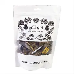 خرید حلوا مغزین کاکائویی - فندقی بردسکن برند خانه انگور - 200 گرم