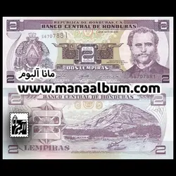 اسکناس هندوراس 2 لمپیرا 2006