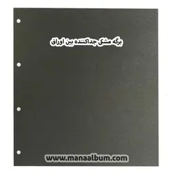 ورق آلبوم اسکناس شفاف 3 خانه