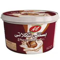 بستنی شکلاتی 1 لیتری پایه کوتاه