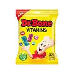 پاستیل شکر کاهش یافته غنی شده با طعم استوایی دکتر بن