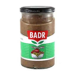 زیتون پرورده بدر شیشه 610گ