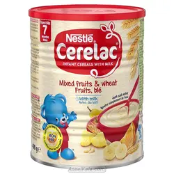 سرلاک نستله NESTLE با طعم میکس میوه و گندم همراه با شیر ۴۰۰ گرم