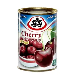 کمپوت گیلاس قوطی 420 گرم یک و یک