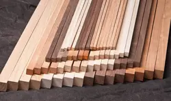 چهارتراش چوبی (چوب چهار تراش) مقطع مربع یا مستطیل