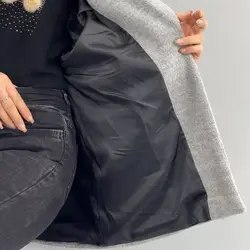 ۳۱۲ پالتو آستین پف کد 312 - مانتو بهزاد فر