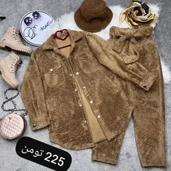 ۱۲۱ پالتو تدی کد 121 - مانتو بهزاد فر