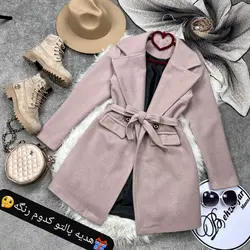 ۲۶۲ پالتو فوتر چهار دکمه کد 262 - مانتو بهزاد فر