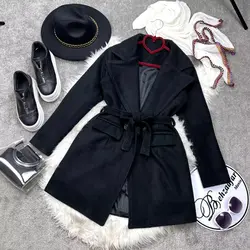 ۲۶۲ پالتو فوتر چهار دکمه کد 262 - مانتو بهزاد فر