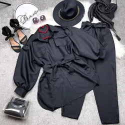 ۱۵۸ شومیز آستین پفی کد 158 - مانتو بهزاد فر