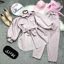 ۱۵۸ شومیز آستین پفی کد 158 - مانتو بهزاد فر