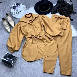 ۱۵۸ شومیز آستین پفی کد 158 - مانتو بهزاد فر