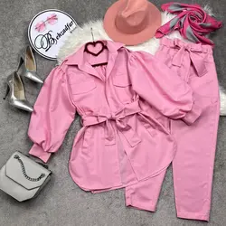 ۱۵۸ شومیز آستین پفی کد 158 - مانتو بهزاد فر