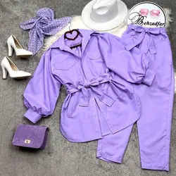 ۱۵۸ شومیز آستین پفی کد 158 - مانتو بهزاد فر