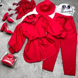 ۱۵۸ شومیز آستین پفی کد 158 - مانتو بهزاد فر