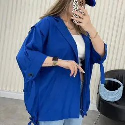 ۱۶۷ آستین حلقه و بندی کد 167 - مانتو بهزاد فر