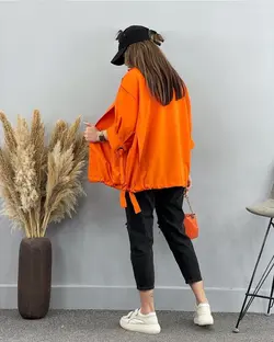 ۱۶۷ آستین حلقه و بندی کد 167 - مانتو بهزاد فر