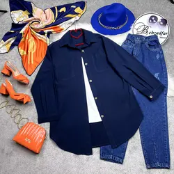 ۱۲۹ مانتو شومیز لنین کد 129 - مانتو بهزاد فر