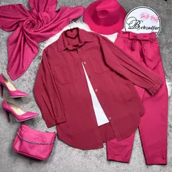 ۱۲۹ مانتو شومیز لنین کد 129 - مانتو بهزاد فر