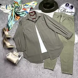 ۱۲۹ مانتو شومیز لنین کد 129 - مانتو بهزاد فر