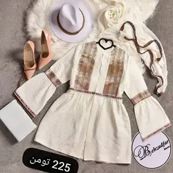 مانتو مجلسی پولک دوزی کد - مانتو بهزاد فر