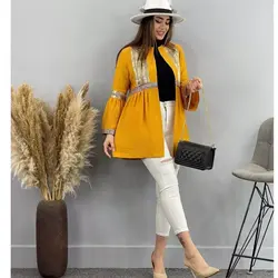 مانتو مجلسی پولک دوزی کد - مانتو بهزاد فر