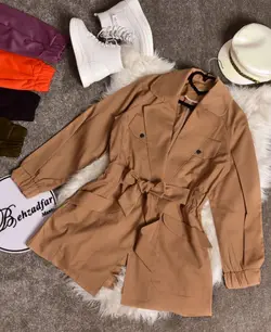 کتی بغل کمر کش - مانتو بهزاد فر