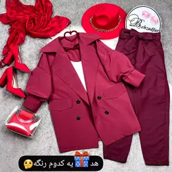 ۱۹۳ کت انگلیسی آستین پفی کد 193 - مانتو بهزاد فر