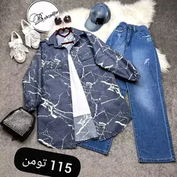 ۱۱۵ شومیز مرمر کد 115 - مانتو بهزاد فر