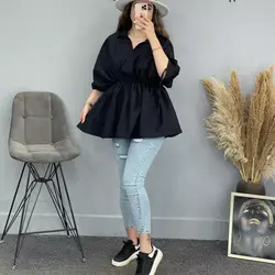 ۱۸۸ مانتو عروسکی کمرکش کد 188 - مانتو بهزاد فر