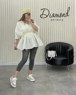 ۱۸۸ مانتو عروسکی کمرکش کد 188 - مانتو بهزاد فر