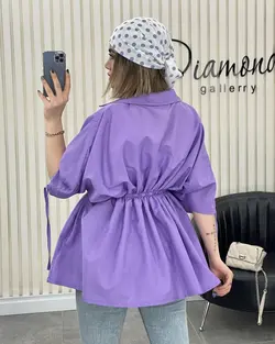 ۱۸۸ مانتو عروسکی کمرکش کد 188 - مانتو بهزاد فر