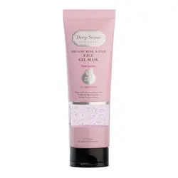 ژل ماسک مرطوب کننده صورت دیپ سنس مدل گلاب _ 225 میلی لیتر _