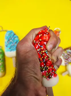 اسکویشی بستنی چوبی بسیار خوش بو و معطر و نرم وسیله بازی و سرگرمی کودکان و نوجوانان