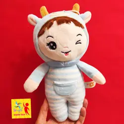 عروسک پولیشی نوزاد خوابیده کله گاوی مناسب هدیه سیسمونی