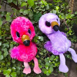 عروسک چشم تیله ای فلامینگو یک عروسک زیبا و جذاب و ضد حساسیت و نانو