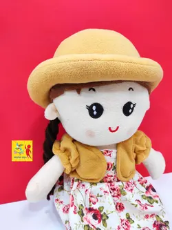 عروسک پولیشی دخترایرانی روژینا عروسک دخترانه قدی بقلی مناسب برای کادو دخترانه