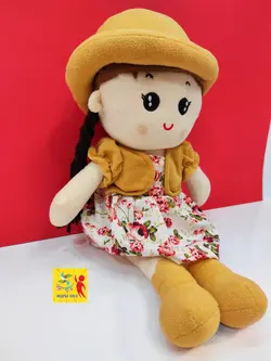 عروسک پولیشی دخترایرانی روژینا عروسک دخترانه قدی بقلی مناسب برای کادو دخترانه