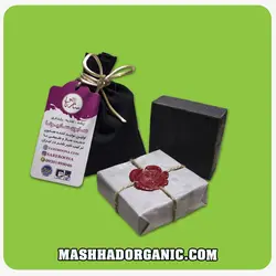 صابون زغال فعال اسکراب و شیر شتر صورت