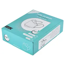 ماسک سه بعدی نانو الیاف بدون سوپاپ (N99) سایز S (مناسب بانوان) نانو پاک - ماسک تنفسی نانو پاک