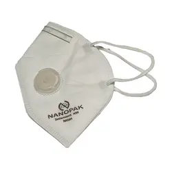 ماسک نانو الیاف سوپاپ دار N99 - ماسک تنفسی نانو پاک