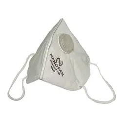 ماسک نانو الیاف سوپاپ دار N99 - ماسک تنفسی نانو پاک