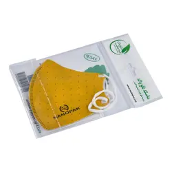 ماسک تنفسی کودک N99 نانو الیاف مدل NTP-390T - ماسک تنفسی نانو پاک